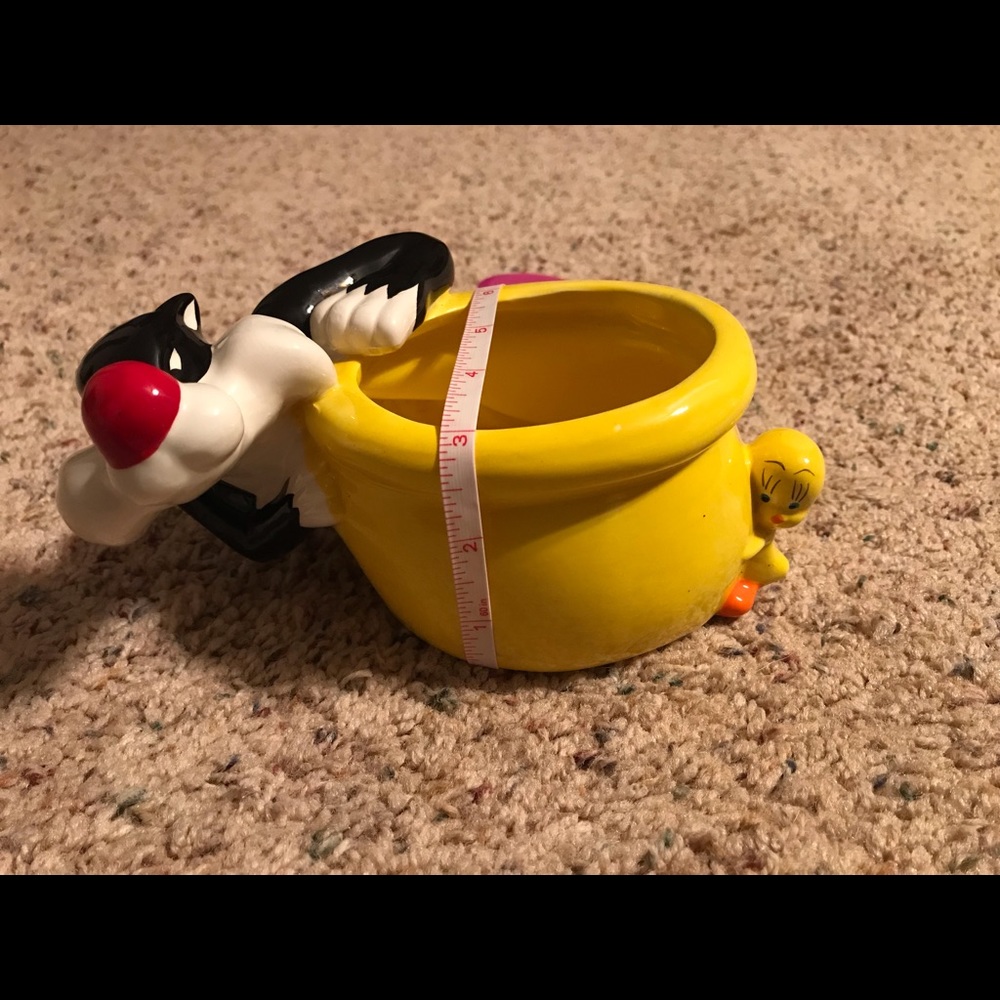 Sylvester & Tweety Planter/bowl